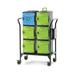 Copernicus Sanitization Tech Tub2 Modular Cart Metal in Black | 50 H x 34 W x 19 D in | Wayfair FTT726-USB-UV