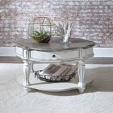 Magnolia Manor Antique White 3 Piece Set (1-Cocktail 2-End Tables)