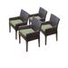 4 Belle Dining Chairs With Arms