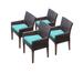 4 Belle Dining Chairs With Arms