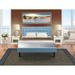 Fannin Queen Bedroom Set with 1 Modern Bed and Night Stands for Bedroom - Denim Blue Linen Fabric(Pieces Options)