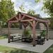 Backyard Discovery Arlington 10x12-foot Gazebo with Electric Outlets