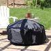 Arlmont & Co. Claire Fire Pit Cover Vinyl in Black | 12 H x 30 W x 30 D in | Wayfair 1D1AE4320C034DC8A26E515939D3C0DE