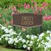 Whitehall Products Chickadee Garden Sign Metal | 26.13 H x 17 W x 0.5 D in | Wayfair 5184AC