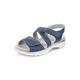 Avena Damen Sandale Soft-Rollsohle Blau