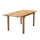 Table de jardin en acacia massif extensible 6 pers.