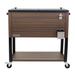 Permasteel 80 Qt. Rustic Furniture Style Patio Cooler