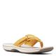 Clarks Damen Breeze Sea Flipflop, Burnt Yellow Synthetik, 39 EU