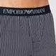 Emporio Armani Men's Boxer Underwear, Riga Marine/Nuvola-Marine Stripe/Cloud, M