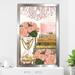 House of Hampton® Time & Fashion (Vertical) By Jodi - Graphic Art Canvas in Pink | 27.5 H x 21.5 W x 0.75 D in | Wayfair