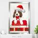 The Holiday Aisle® Christmas Books (Vertical) By Jodi - Graphic Art in Red/White | 39.5 H x 27.5 W x 0.75 D in | Wayfair