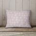 Dakota Fields Gussie Outdoor Rectangular Pillow Cover & Insert Eco-Fill/Polyester in Pink | 12 H x 16 W x 4 D in | Wayfair