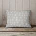 Dakota Fields Gussie Outdoor Rectangular Pillow Cover & Insert Eco-Fill/Polyester in Gray | 18 H x 24 W x 5 D in | Wayfair