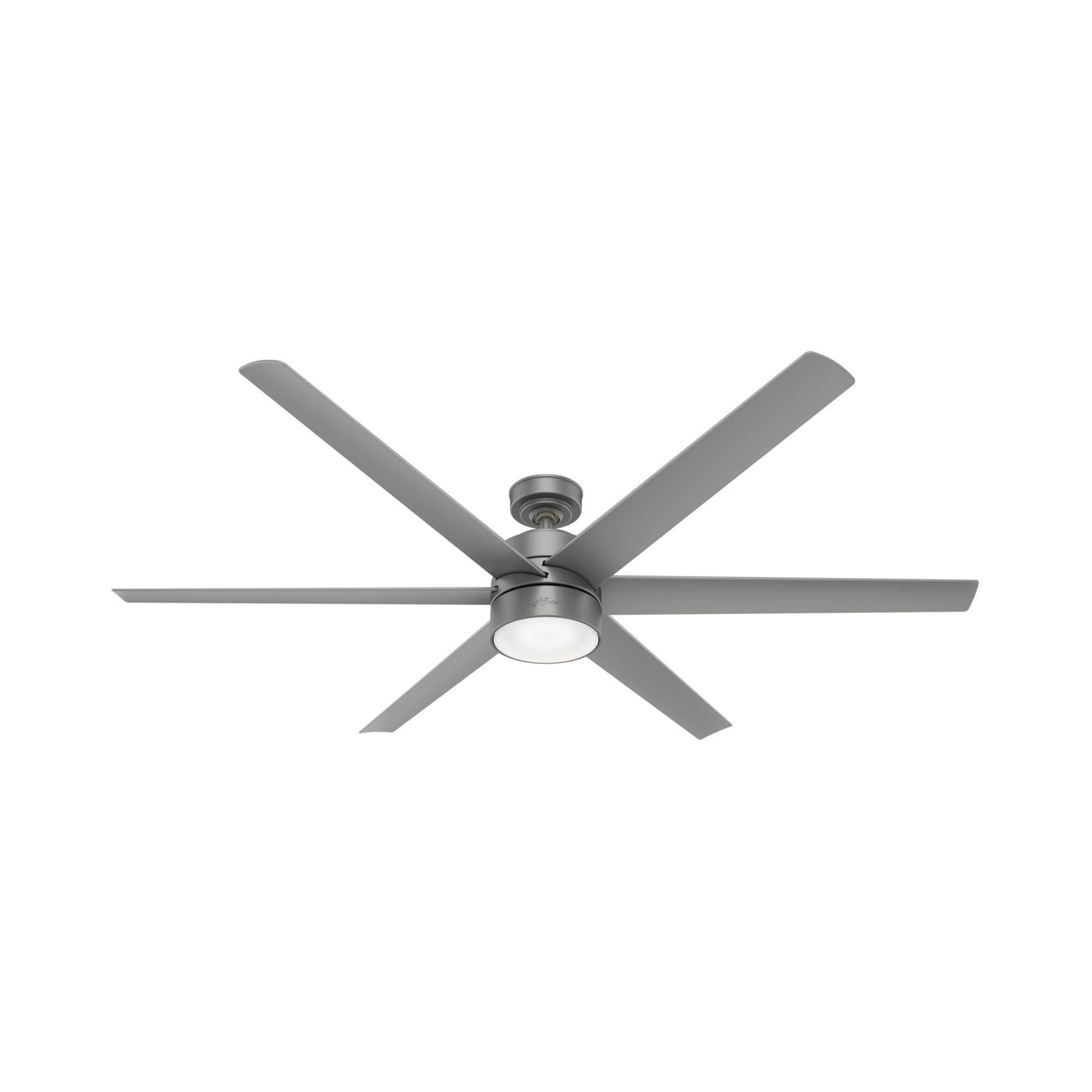 Hunter Fan Solaria 72 Inch Ceiling Fan with Light Kit - 59629