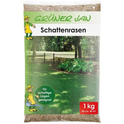 Grüner Jan - Schattenrasen 1kg Rasensamen Rasen Samen Grassamen Gras Rasensaat Garten Wiese Image