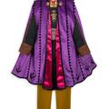 Disney Costumes | Disney Anna Costume For Kids Frozen 2 - Nwt | Color: Black/Purple/Red | Size: Size 4