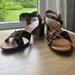 J. Crew Shoes | J Crew Block Heel Sandals | Color: Black/Brown | Size: 7