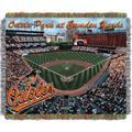 Orioles Camden Yards Stadium Throw by MLB in Multi