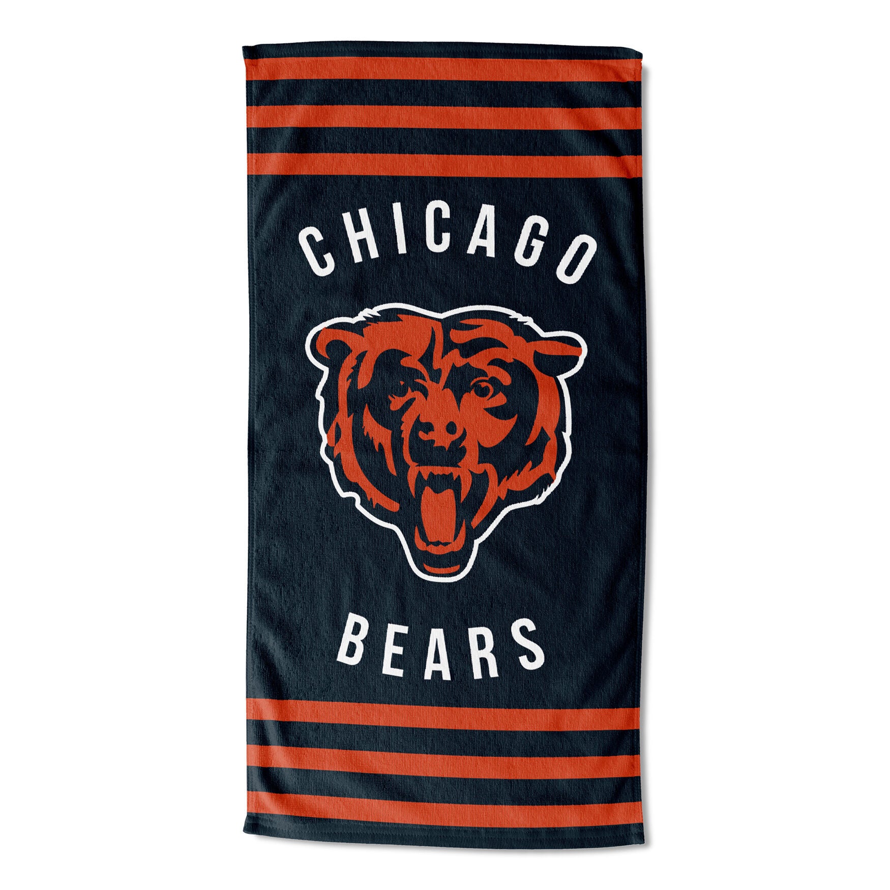 Bears Stripes Beach Towel by NFL in Multi