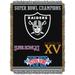 Raiders Commemorative Series Throw by NFL in Multi