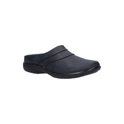 Wide Width Women's Swing Slide by Easy Street in Navy (Size 9 1/2 W)