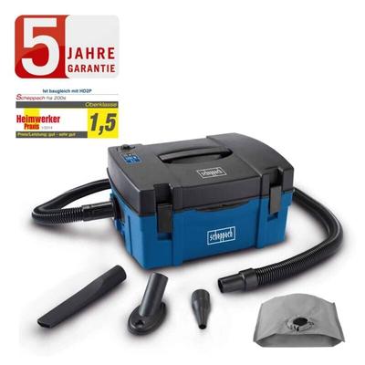 Absauganlage HD2P 1250 w sauger mobil mit aufblasfunktion nachf - Scheppach