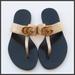 Gucci Shoes | Gucci Marmont Gold Sandals 3.4-5 | Color: Black/Gold | Size: 4.5-5