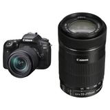 Canon EOS 90D DSLR Camera with 18-135mm and 55-250mm Lenses Kit 3616C016