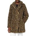 Noisy May Women's NMGABI L/S Jacket NOOS, Tobacco Brown AOP: Leopard, XS