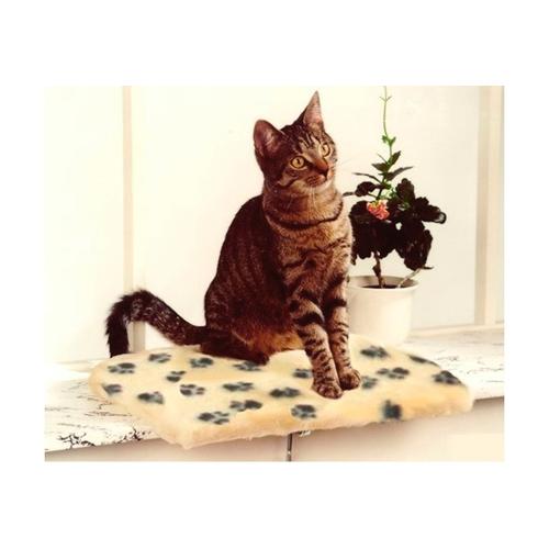 SILVIO design Katzenliege Fensterliege beige Katzenkörbe -kissen Katze Tierbedarf