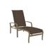 Tropitone Muirlands 78.5" Long Reclining Single Chaise Metal in Brown | 22 H x 29.5 W x 78.5 D in | Outdoor Furniture | Wayfair 162032_MOA_Mia II