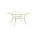 Tropitone Arazzo Cast Dining Table Metal in White | 28.5 H x 64 W x 64 D in | Outdoor Dining | Wayfair 282059U-28_PMT