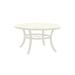 Tropitone Arazzo Cast Dining Table Metal in White | 28.5 H x 48 W x 48 D in | Outdoor Dining | Wayfair 282048U-28_PMT