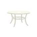 Tropitone Linea Cast Aluminum Bar Outdoor Table Metal in White | 34 H x 49 W x 49 D in | Wayfair 262048U-34_PMT