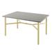 Tropitone Matrix Bar Outdoor Table Stone/Concrete/Metal in Gray/White | 36 H x 84 W x 36 D in | Wayfair 442072U-34_SHL_PTR