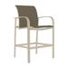 Tropitone Laguna Beach 28" Patio Bar Stool in Gray/Brown | 45 H x 25.5 W x 29 D in | Wayfair 752026_SNR_Cape Cove