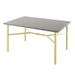 Tropitone Matrix Bar Outdoor Table Stone/Concrete/Metal in Gray/White | 40.25 H x 84 W x 36 D in | Wayfair 442072U-40_PMT_PTR