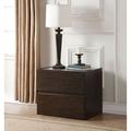 Latitude Run® Mileah 2 - Drawer Accent Chest Wood in Brown | 20 H x 24 W x 17 D in | Wayfair 1A743D8F64154F10BE34D852C5D303B8