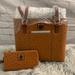 Dooney & Bourke Bags | Authentic Dooney & Bourke Lexington Bag With Wristlet. Free Gift Included! | Color: Tan | Size: Os