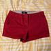 J. Crew Shorts | J Crew Women’s Chino Short Size 4 | Color: Red | Size: 4