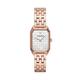 Emporio Armani Uhr für Damen , Zweizeiger Uhrwerk, 24mm Rose Gold Edelstahlgehäuse mit Edelstahlarmband, AR11389