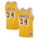 "Maillot Los Angeles Lakers Shaquille O'Neal Hardwood Classics Road Swingman par Mitchell & Ness - Homme - Homme Taille: M"