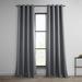 Exclusive Fabrics Faux Linen Grommet Room Darkening Curtain (1 Panel)