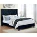 Furniture of America Hamit Traditional Flannelette Platform Bed