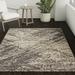 Addison Barkley Dense Abstract Shadow Striped 1'8" x 2'6" Accent Rug