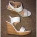 Jessica Simpson Shoes | Jessica Simpson White Wedge Heels | Color: White | Size: 7.5