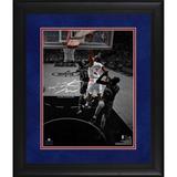 Kawhi Leonard LA Clippers Framed 11" x 14" Spotlight Photograph - Facsimile Signature