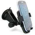 iPhone X Easy Mount Rotating Car Windshield Phone Holder Cradle Window Dock Suction Black Z1Z
