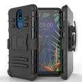 BC [Holster Combo] Armor Rugged Case for LG Aristo 4+ Plus K30 2019 Arena 2 Prime 2 Escape Plus Journey LTE Tribute Royal - Army Camo
