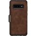 OtterBox Strada Series Case for Galaxy S10+ Espresso Brown